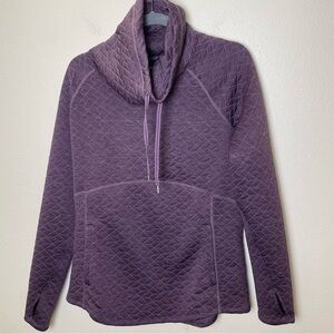 Marmot Purple Cowl Neck Sweater